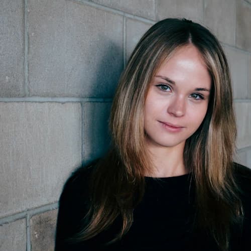 Female model portrait example